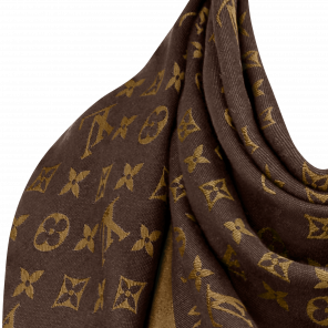 Louis Vuitton Monogram Denim Shawl